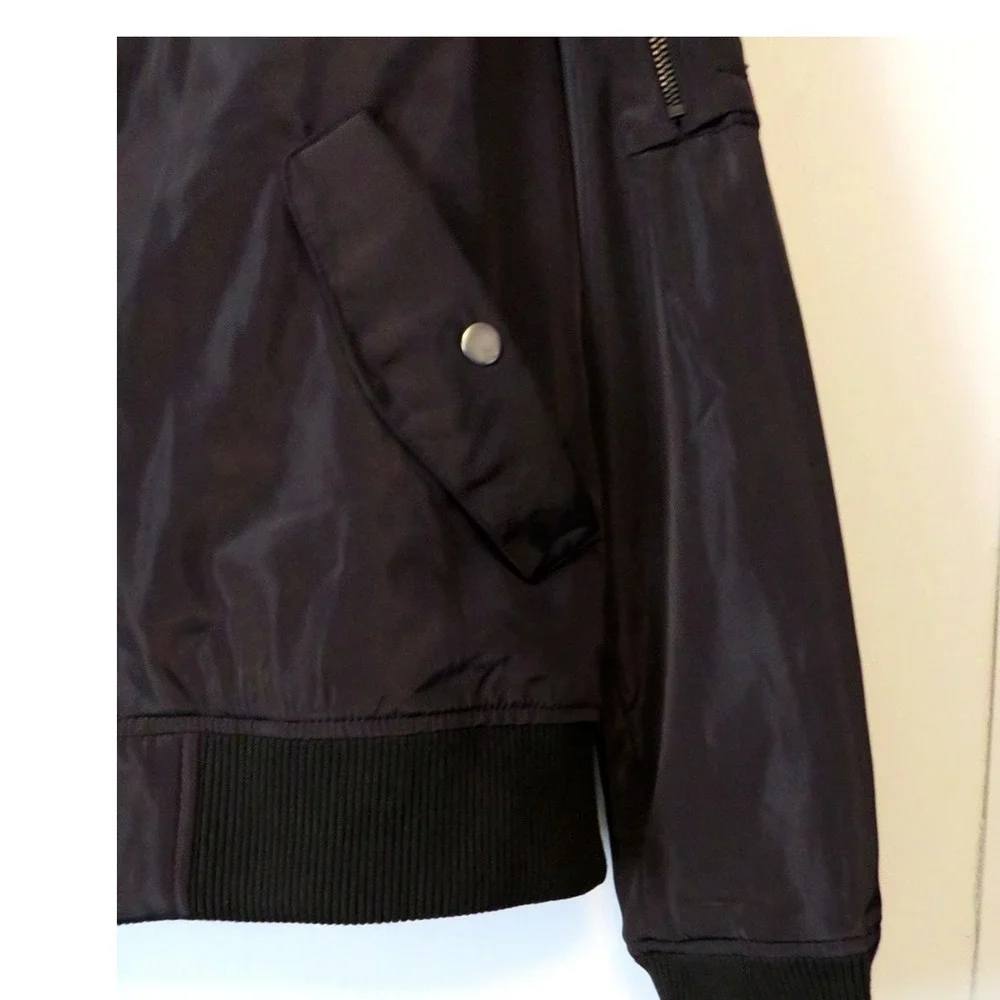 Fossa Apparel 1518 Wingover Bomber / Flight Jacket Sz Medium Marine Squadrom 163